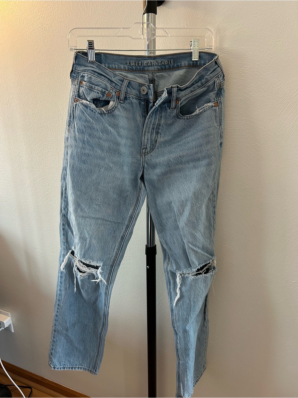 American Eagle Outfitters Light Blue Denim Jeans